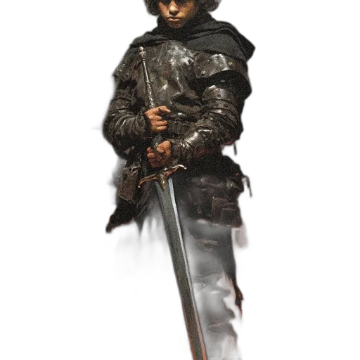 sword, staff, weapon, dragon transparent PNG cut-out