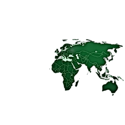 staff, 3d render, green, earth tones transparent PNG cut-out