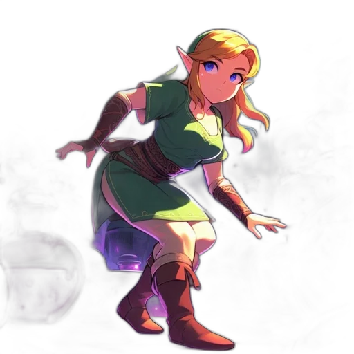 dress, staff, weapon, mask transparent PNG cut-out