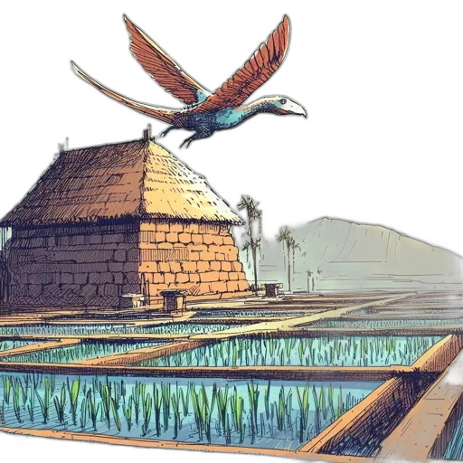 building, animal, weapon, staff transparent PNG cut-out
