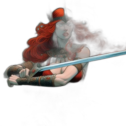 sword, weapon, staff, fantasy art transparent PNG cut-out