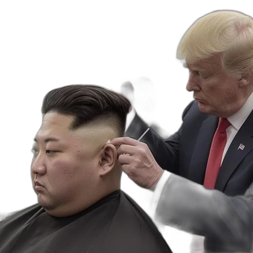 hair, staff, crown, face transparent PNG cut-out