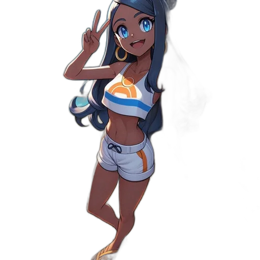 dress, concept art, anime, cartoon transparent PNG cut-out