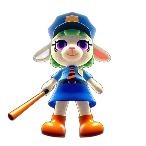 staff, weapon, 3d render, concept art transparent PNG cut-out