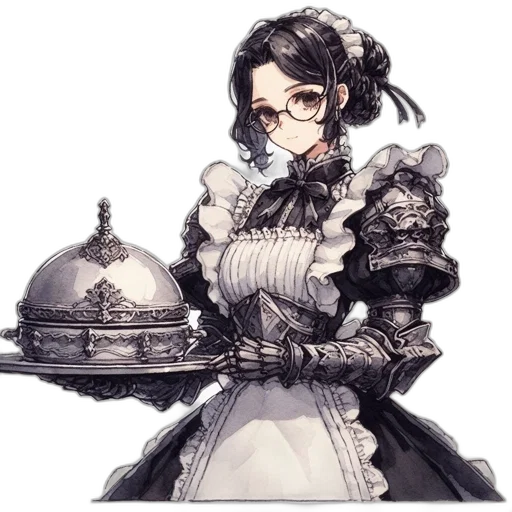 staff, dress, crown, weapon transparent PNG cut-out