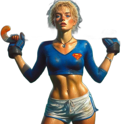 comic book art, concept art, fantasy art, oil painting transparent PNG cut-out