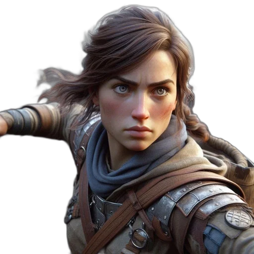 face, weapon, staff, concept art transparent PNG cut-out