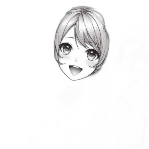 face, mask, hair, staff transparent PNG cut-out