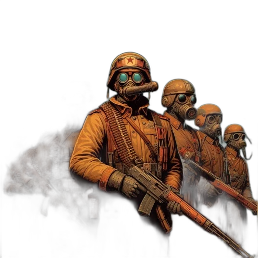 weapon, mask, concept art, comic book art transparent PNG cut-out