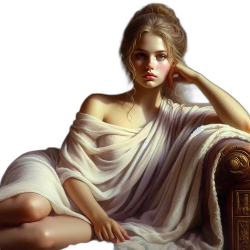 dress, jewelry, face, furniture transparent PNG cut-out