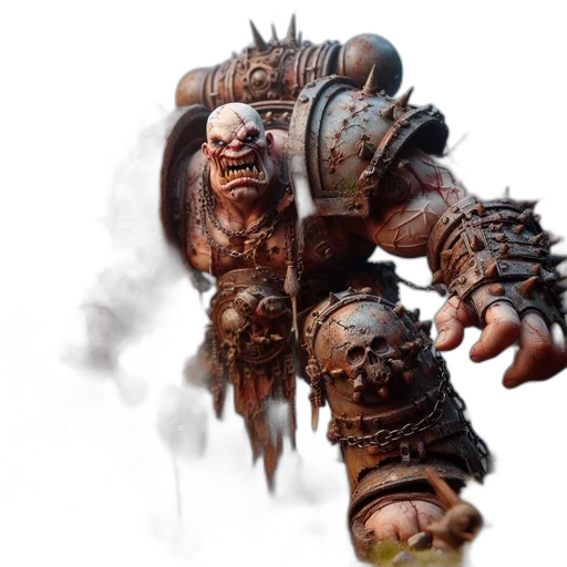 weapon, face, staff, creature transparent PNG cut-out