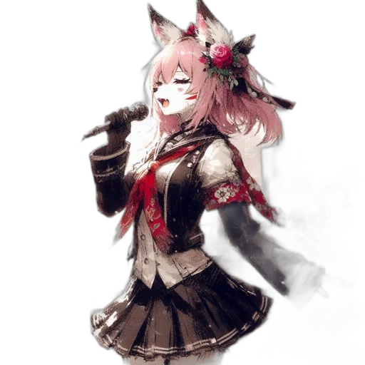 weapon, staff, dress, dragon transparent PNG cut-out