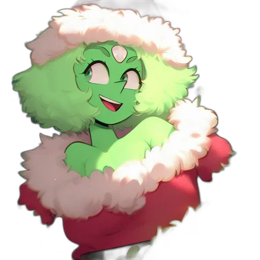 staff, creature, crown, flower transparent PNG cut-out