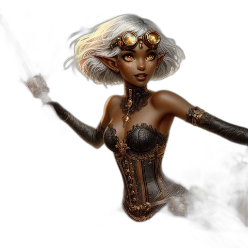 staff, fantasy art, concept art, comic book art transparent PNG cut-out
