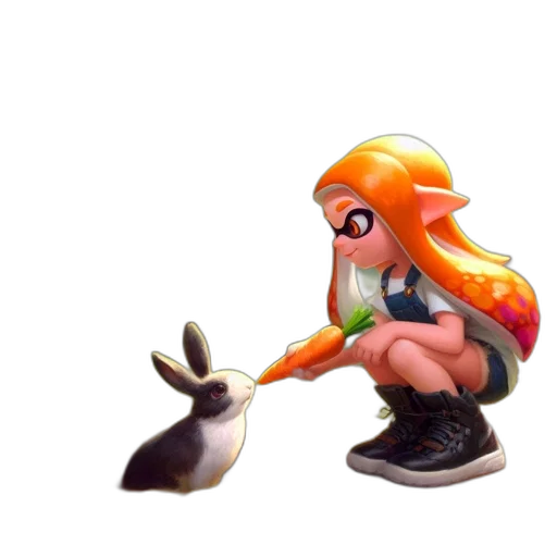 weapon, animal, mask, hair transparent PNG cut-out