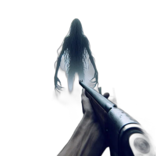 weapon, hair, staff, sword transparent PNG cut-out