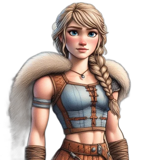 fantasy art, concept art, 3d render, pixel art transparent PNG cut-out