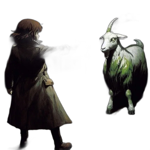animal, mask, creature, concept art transparent PNG cut-out
