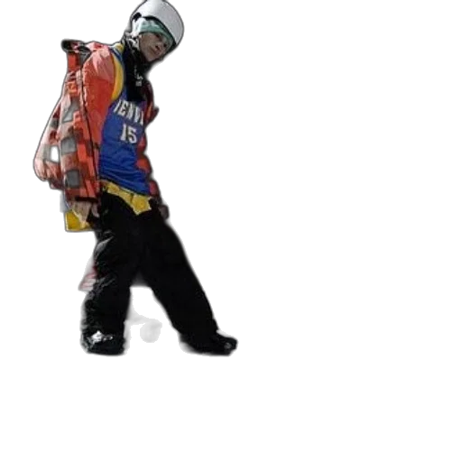 jacket, staff, robot, 3d render transparent PNG cut-out