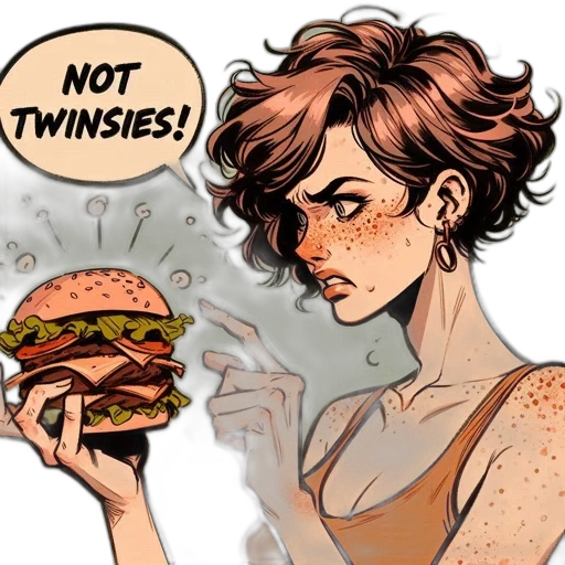 food, comic book art, concept art, cyberpunk transparent PNG cut-out