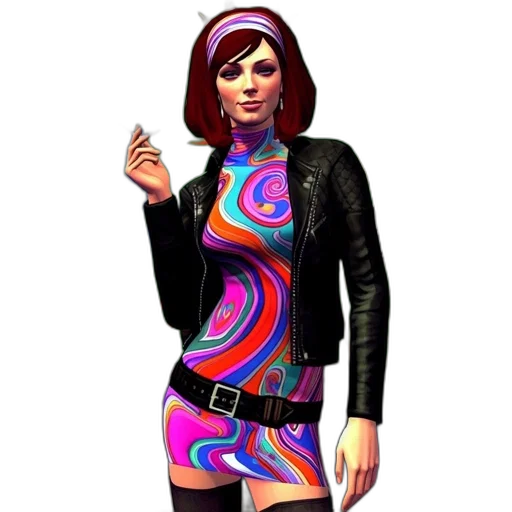 staff, jacket, concept art, cyberpunk transparent PNG cut-out