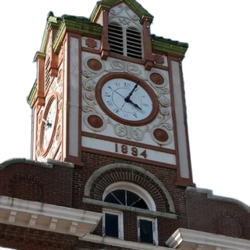 building, staff, face, 3d render transparent PNG cut-out