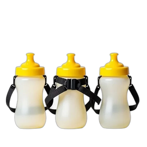 bottle, 3d render, second, image transparent PNG cut-out