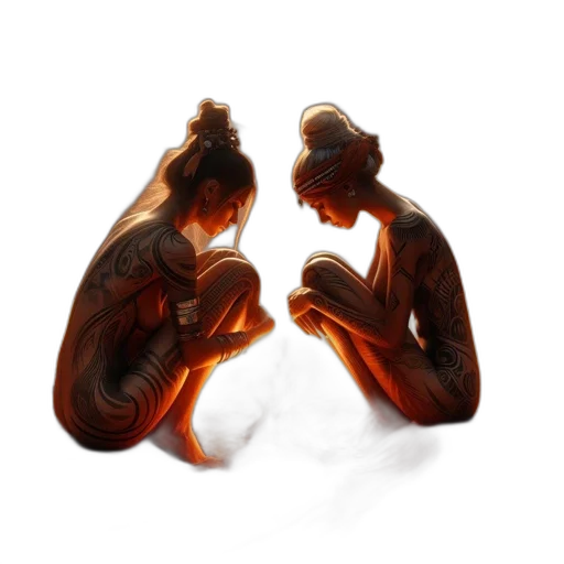 hair, jewelry, concept art, photorealistic transparent PNG cut-out