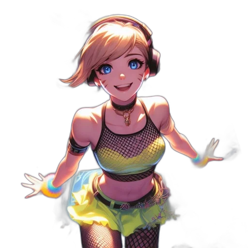 dress, staff, robot, weapon transparent PNG cut-out