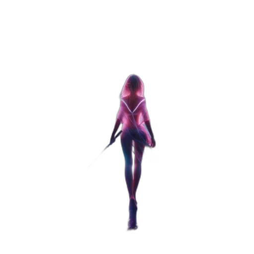 creature, robot, dress, weapon transparent PNG cut-out