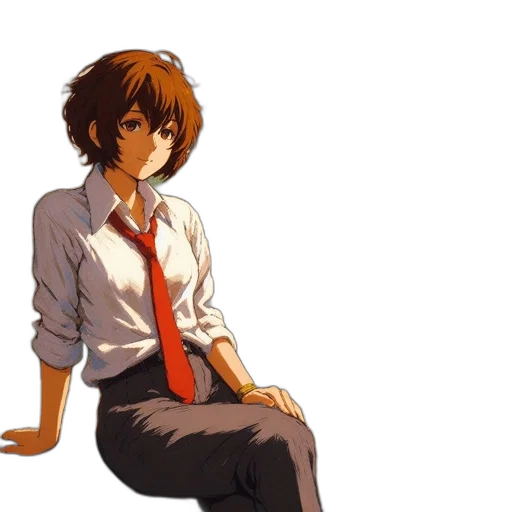 staff, dress, face, robot transparent PNG cut-out