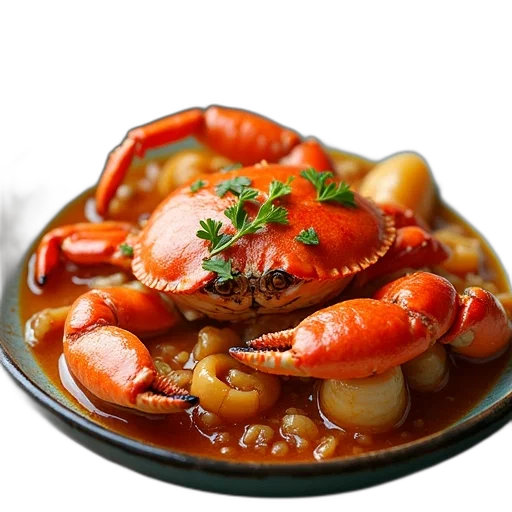 food, crown, animal, photorealistic transparent PNG cut-out