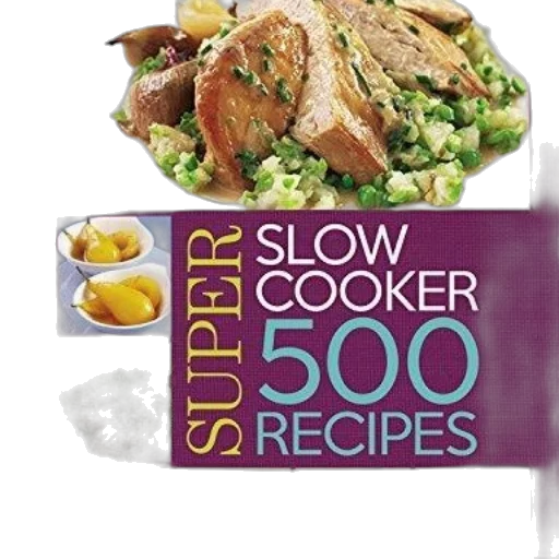 food, cookbook, cover, title transparent PNG cut-out