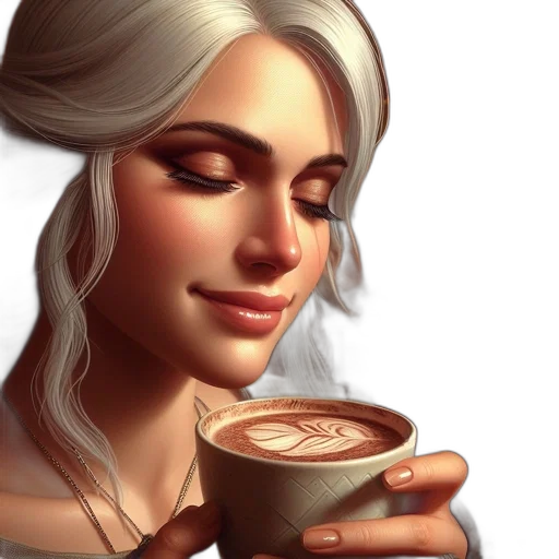 face, staff, fantasy art, photorealistic transparent PNG cut-out