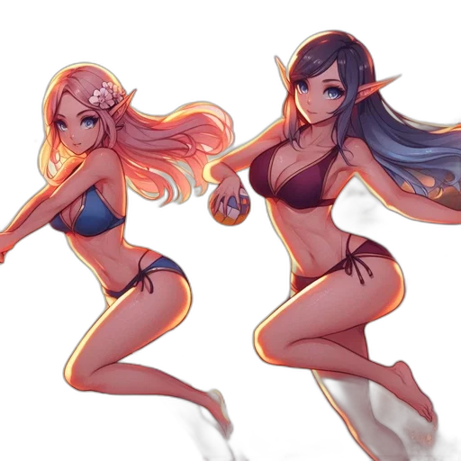 concept art, fantasy art, anime, comic book art transparent PNG cut-out