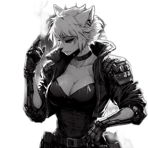 weapon, jacket, staff, dragon transparent PNG cut-out