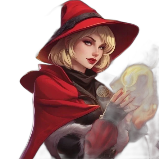 staff, hat, fantasy art, concept art transparent PNG cut-out