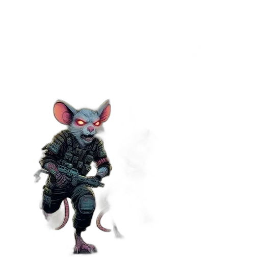 weapon, staff, creature, animal transparent PNG cut-out