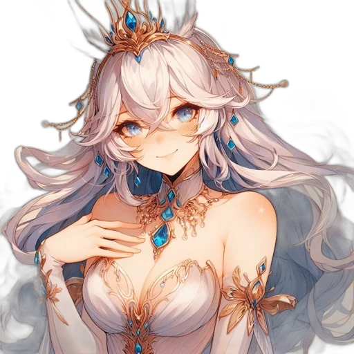 crown, dress, jewelry, dragon transparent PNG cut-out