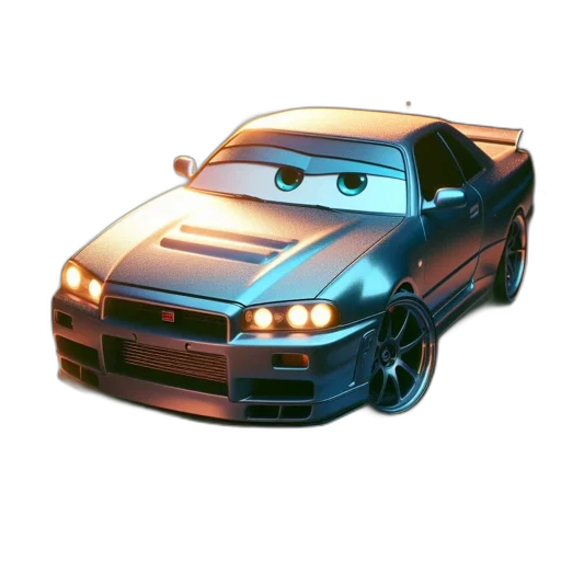 car, weapon, face, robot transparent PNG cut-out