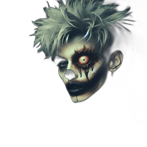 mask, face, creature, concept art transparent PNG cut-out