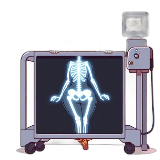 robot, neon lights, cartoon, character transparent PNG cut-out