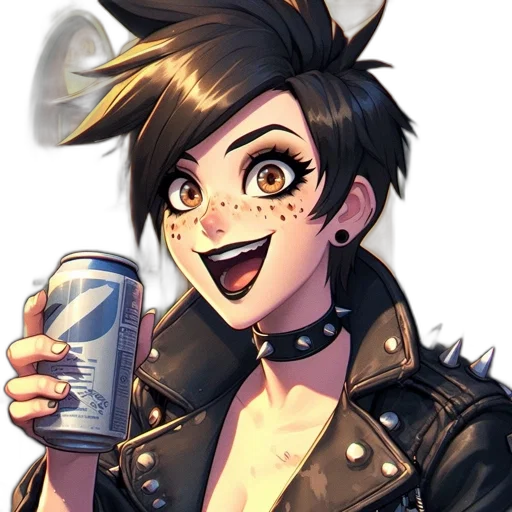 jacket, cartoon, anime, concept art transparent PNG cut-out