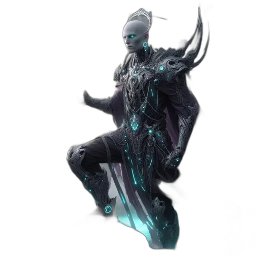 creature, staff, robot, mask transparent PNG cut-out