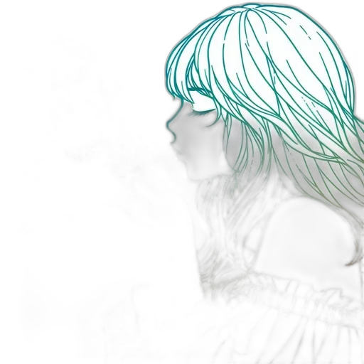 dress, face, mask, hair transparent PNG cut-out