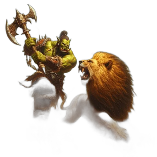 creature, staff, animal, weapon transparent PNG cut-out