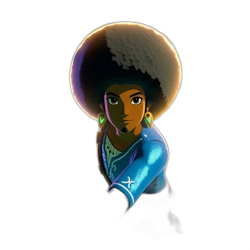 crown, face, hat, staff transparent PNG cut-out