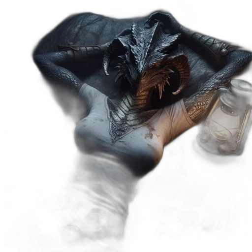 jacket, mask, shoes, bottle transparent PNG cut-out