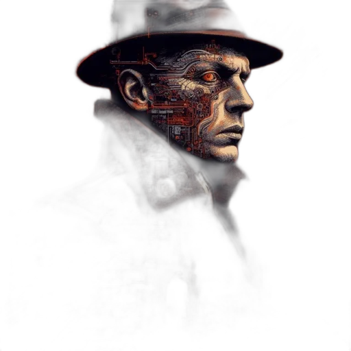 face, hat, mask, robot transparent PNG cut-out