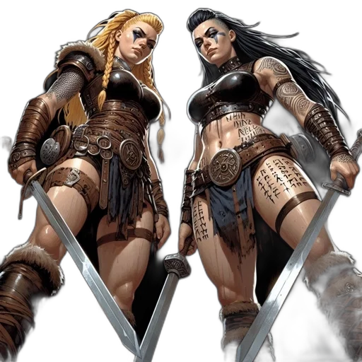 sword, fantasy art, concept art, comic book art transparent PNG cut-out